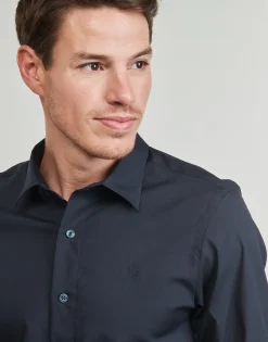 G-Star Raw - UNIFORM SLIM SHIRT LS Marine Discount