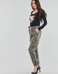 Guess - BOWIE CARGO CHINO Grisfoncé Best