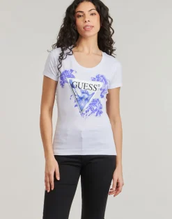 Best Guess - CN FLOWER TRIANGLE Blanc