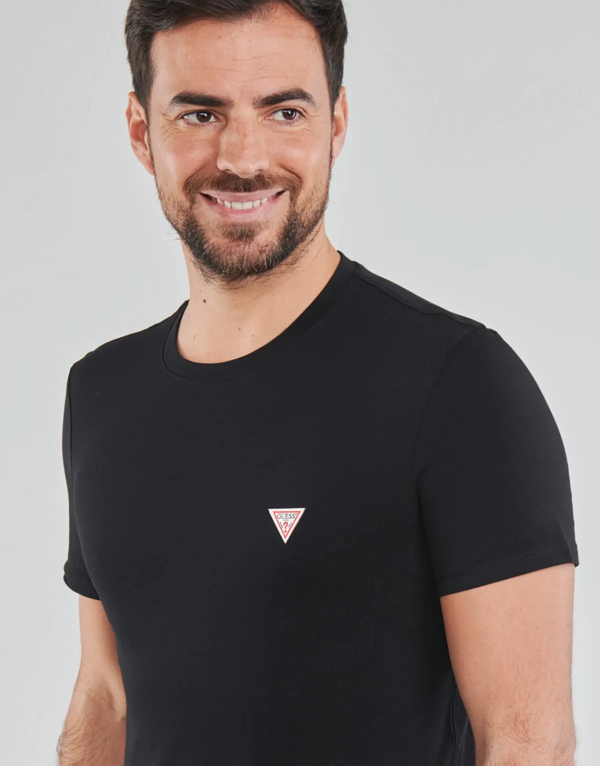 Guess - CN SS CORE TEE Noir Discount