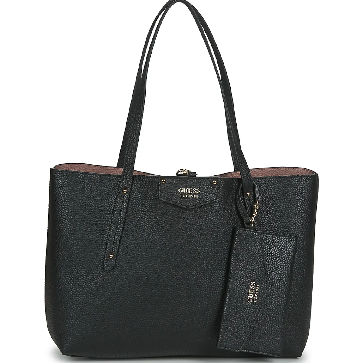 Discount Guess - ECO BRENTON TOTE Noir