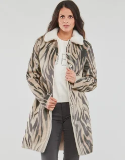 Guess - EDITH REVERSIBLE COAT Multicolore