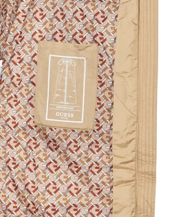 Guess - ELEONORA LONG PUFFER Beige Discount