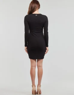 Guess - ES LS LANA DRESS Noir Hot