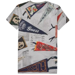 Guess - FLAG PRINT Multicolore New