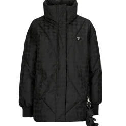Guess - 4G LOGO PUFFER JACKET Noir