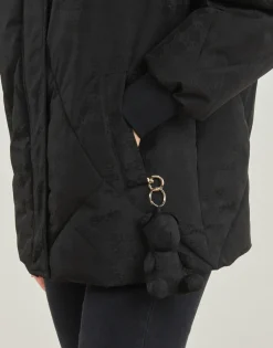 Guess - 4G LOGO PUFFER JACKET Noir