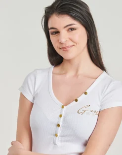 Guess - HENLEY OLYMPIA Blanc Clearance