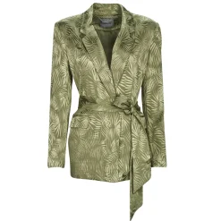 Guess - HOLLY BELTED BLAZER Kaki Sale