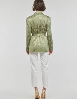 Guess - HOLLY BELTED BLAZER Kaki Sale