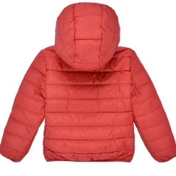 Guess - HOODED LS PADDED PUFFER W ZIP Rouge New
