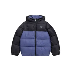Best Guess - HOODED LS PADDED PUFFER W/ZIP Bleu