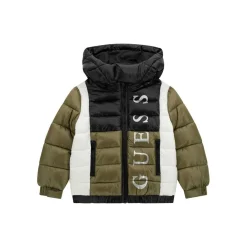 Guess - HOODED PADDED JACKET Multicolore Discount
