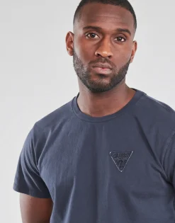 Guess - LOGO ORGANIC BASIC CN SS TEE Marine