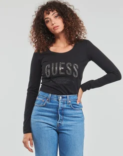 New Guess - LS CN MIRELA TEE Noir