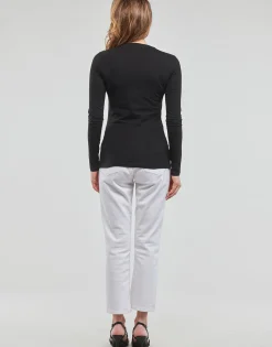 Hot Guess - LS RN ALVA TEE Noir