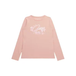 Discount Guess - LS T SHIRT Rose
