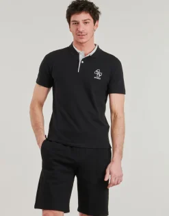 Guess - LYLE SS POLO Noir Sale
