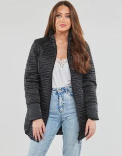 Outlet Guess - MARINE LONG JACKET Noir
