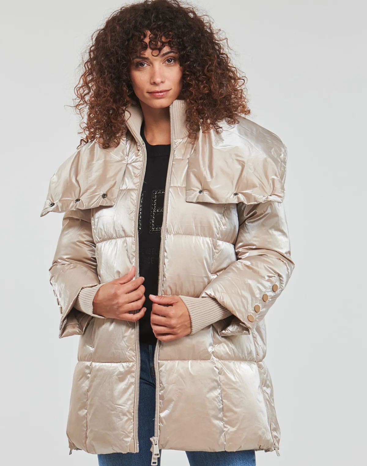 Clearance Guess - MATHILDE JACKET Beige