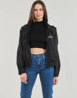 Guess - MIA ORGANDY JACKET Noir Sale