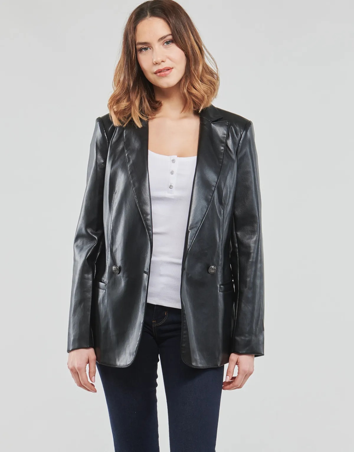 Sale Guess - NEW EMELIE BLAZER Noir