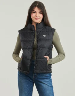 Hot Guess - NEW 4G LOGO PADDED VEST Noir
