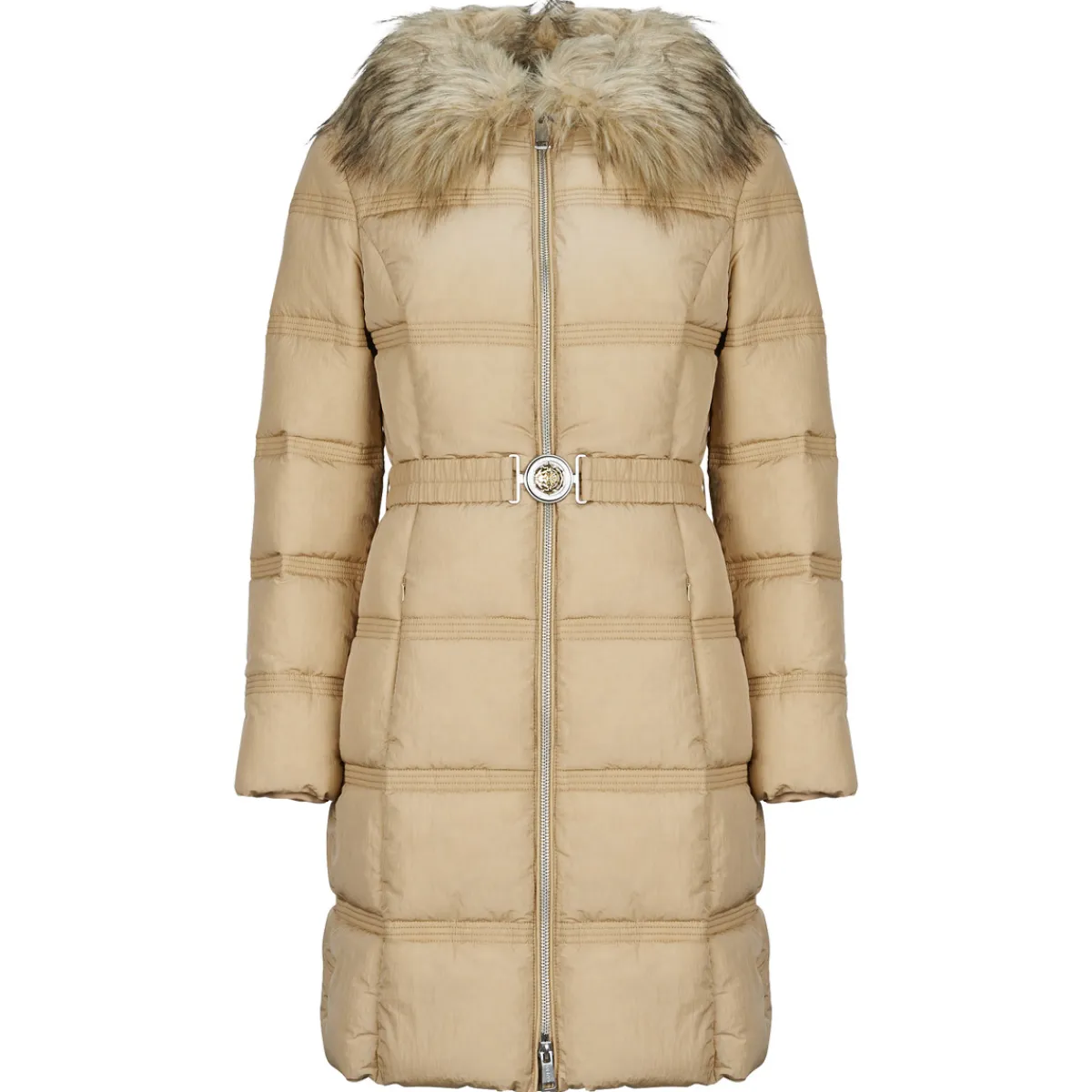 Guess - NEW MARISOL LONG BELTED JACKET