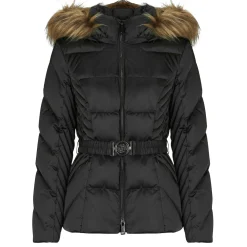 Guess - NEW OLGA SHORT REAL DOWN Noir Hot