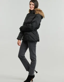 Guess - NEW OLGA SHORT REAL DOWN Noir Hot