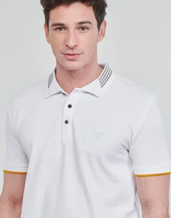 Guess - OZ SS POLO Blanc Hot