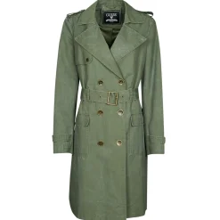 Hot Guess - PRISCA TRENCH Kaki
