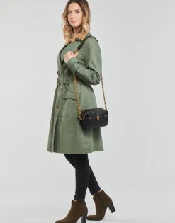 Hot Guess - PRISCA TRENCH Kaki