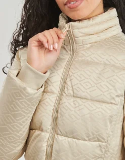 Guess - SELINE LOGO MIDI PUFFER Beige Best