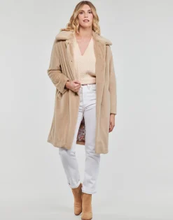 New Guess - SIMONNE COAT Beige