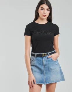 Sale Guess - SS CN ASTRELLE TEE Noir