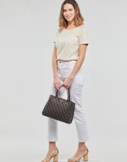 Guess - SS CN AURELIA TEE Beige