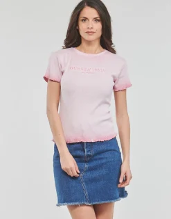 Outlet Guess - SS CN EDURNE TEE Rose