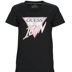 Guess - SS CN ICON TEE Noir Hot