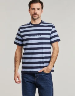 Guess - SS CN REG STRIPED YD TEE