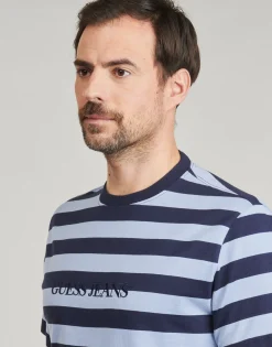 Guess - SS CN REG STRIPED YD TEE