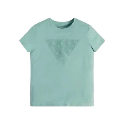 Sale Guess - SS T SHIRT Bleu