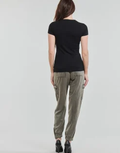 Online Guess - SS VN KATHE TEE Noir