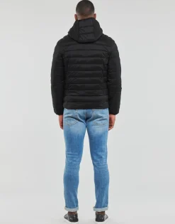 Hot Guess - STRETCH HOODIE JACKET Noir