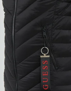 Hot Guess - STRETCH HOODIE JACKET Noir