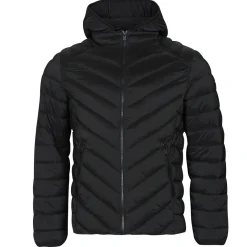 Hot Guess - STRETCH HOODIE JACKET Noir