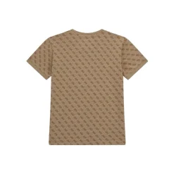 Guess - T SHIRT Marron Discount