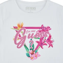 Guess - T SHIRT Blanc