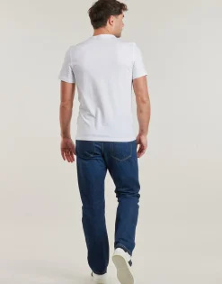 Clearance Guess - TRIANGLE TEE Blanc