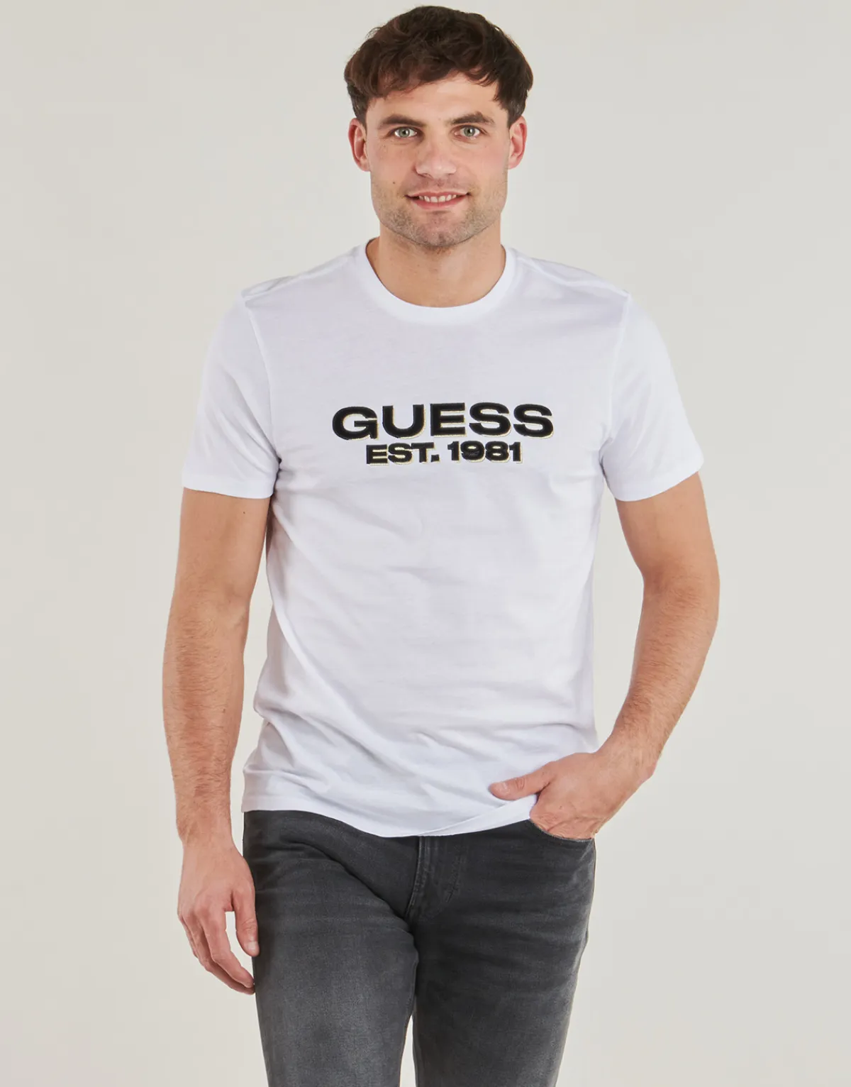 Best Guess - VELVET LOGO Blanc